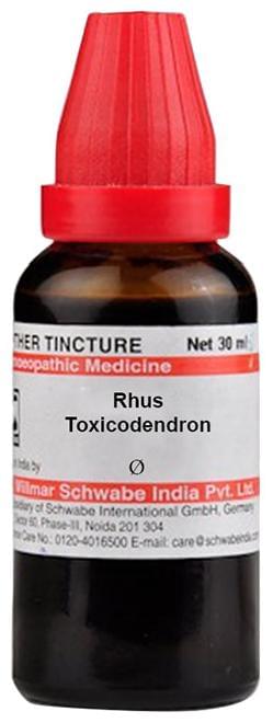 Dr Willmar Schwabe India Rhus Toxicodendron Mother Tincture Q